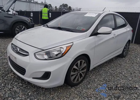 2017 Hyundai Accent Value Edition from USA, damaged, VIN KMHCT4AE8HU372952